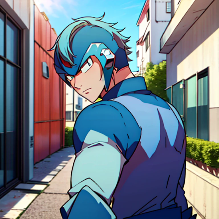 ( Best Quality ),Back Alley,  Japanese with a Cool and Handsome Face ,beautiful young prince handsome ,  Shiny Sentai Hero Suit, 18 years old,  toned and muscular ,  cool and handsome face ,, Tall, Long Hair, Long bangs