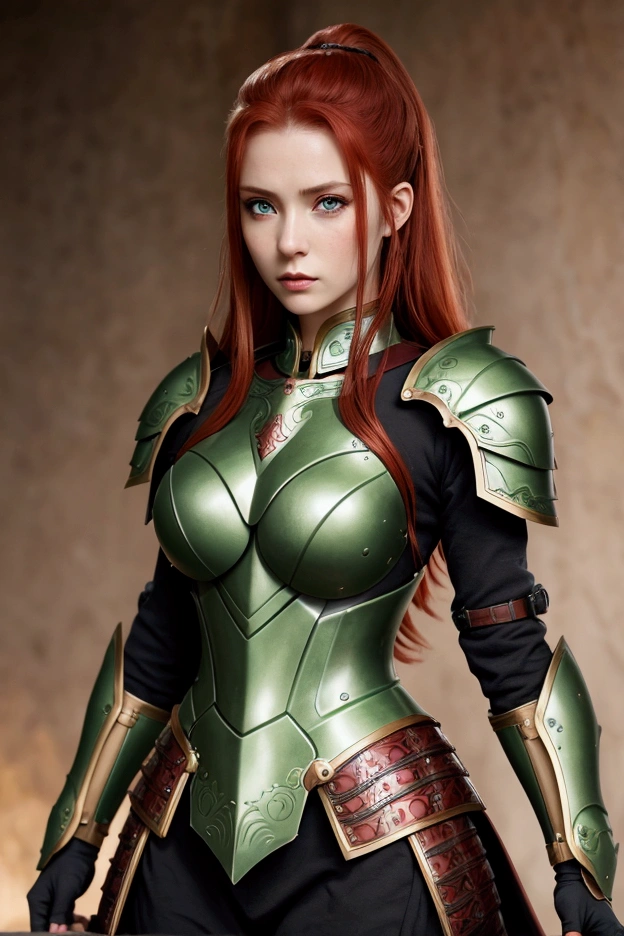 FINAL FANTASY, light green eyes, (best quality, ultra-detailed), (realistic:1.37), beautiful and detailed face, ultra-realistic texture, delicate face, delicate body, red lipstick, bright colors. High definition, 8K.