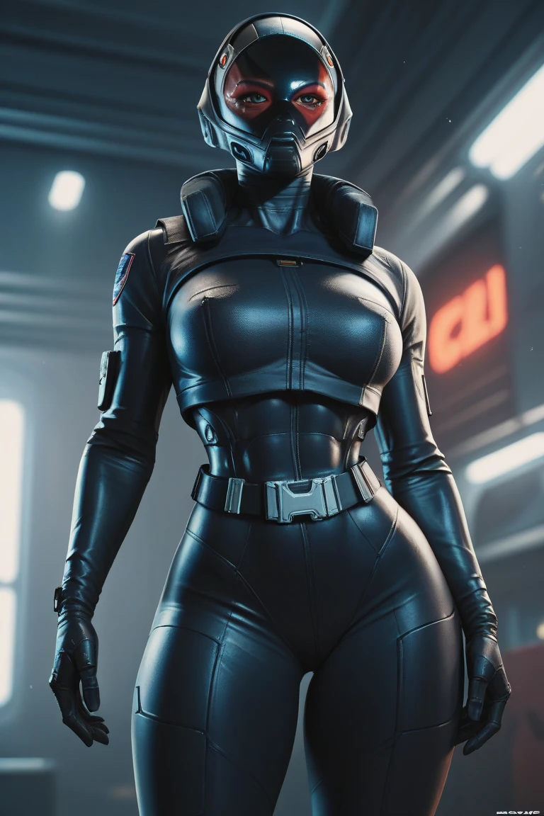 score_9, score_8_up, score_7_up, score_6_up, score_5_up, selinak, Selina, short black hair, green eyes, goggles on head, head cap with cat ears, armor, gloves, black bodysuit, belt, collar, thigh boots, choker, metalgag, gag, gagged , ((extreme close up shot of face)), angry expression, <lora:SunsetRiders7v2:0.8> ,<lora:catwoman181:0.9> , <lora:BJgag-pony:1>