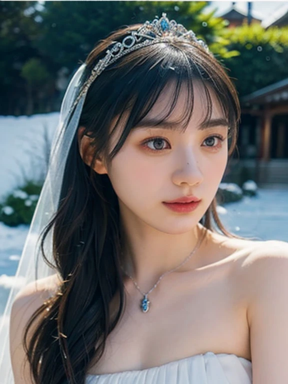 ulzang-6500-v1.1, (RAW photo:1.2), (Photorealistic:1.4), Beautiful detailed girl, Very detailed eyes and face, Beautiful detailed eyes, Super detailed, high resolution, Very detailed, Best quality, Masterpiece, ((Priestess)), (headdress), ((Long transparent robe)), ((Intricate details)), ((ultra transparent clothings)), ((ultra clear clothings)), full bodyesbian, Slim body,  (small breasts), Beautiful detailed whole body, ((naked)), ((cleavage)), ((See_passing__)),