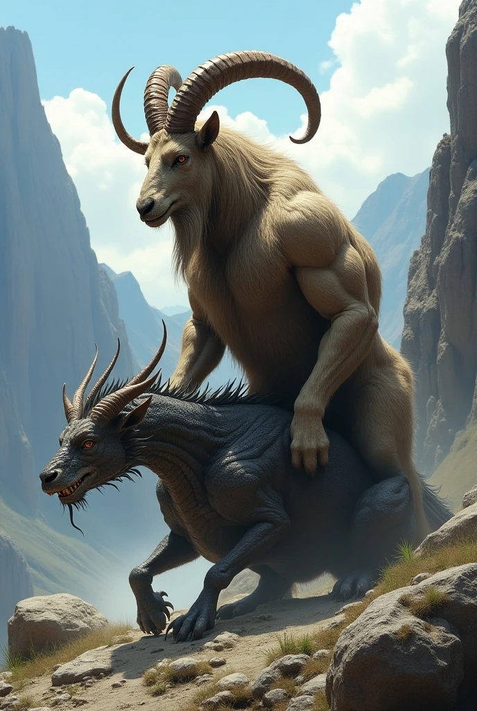 (by taran fiddler), masterpiece, detailed fur, full body, duo, seductive, satyr, detailed eyes, half human, male/male, gay, sex, anal penetration, looking pleasured, mouth open, gasping, panting, anatomically correct, perfect anatomy