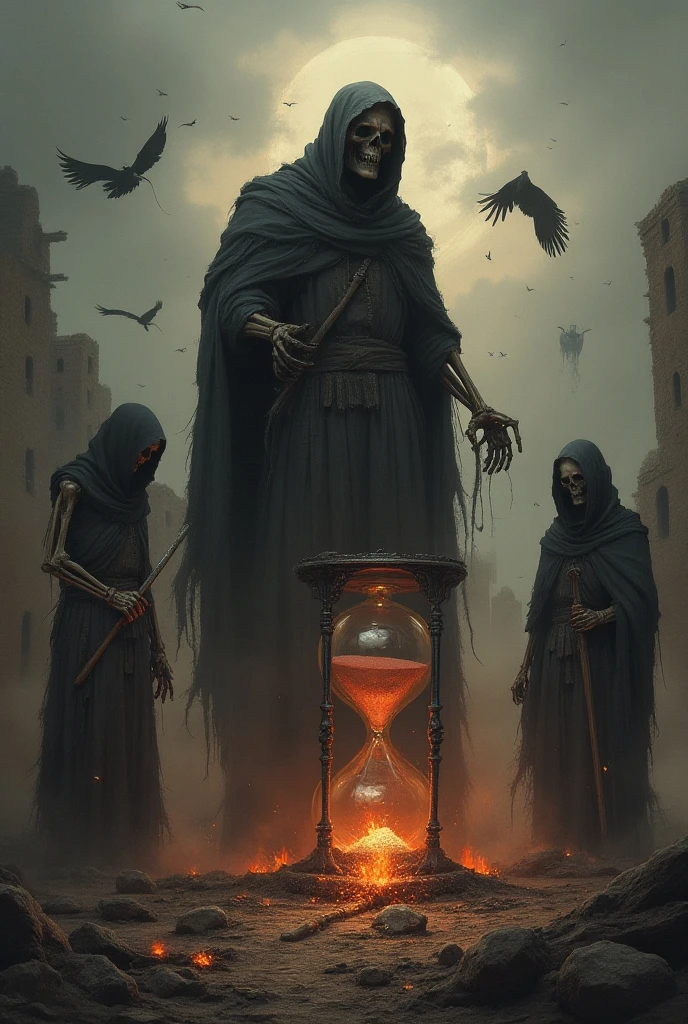 CREATE AN IMAGE ON THE FOLLOWING BIBLICAL THEME: " DEATH AND THE ...