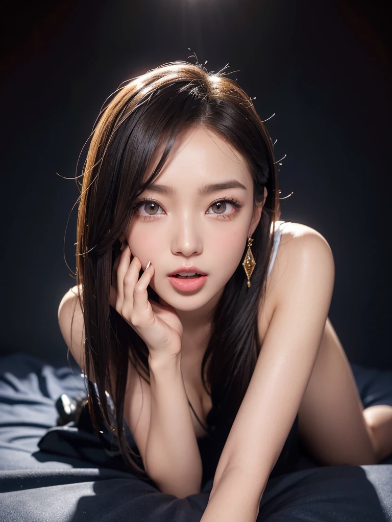 Beautiful face,Black wavy hair,glowing light eyes,Cut the top,Character lips,Be red in the face,fresh flowers,rays of sunshine,Wear only white stockings,lacepantyhose,Lace top,Bigboobs,Lace gloves,Increase the lower body,Bigchest,Big breasts Thin waist,Bigchest,Big breasts Thin waist,lacepantyhose,Pantyhose are worn to the waist,lying on sofa,Stockings wrapped around the waist,The are exposed, wrapped in black silk
