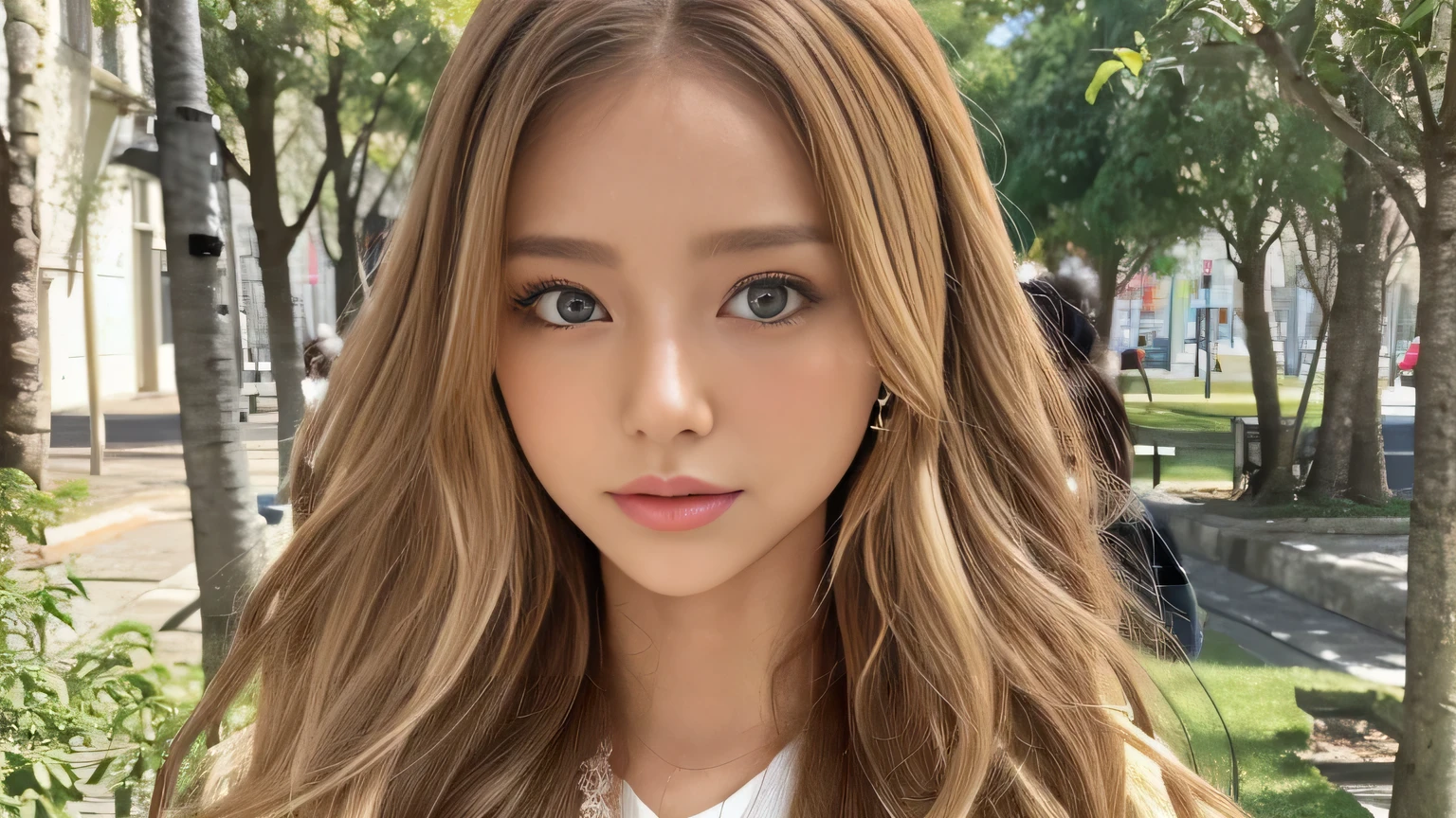 Long Hair, curly hair,White beige hair color:1.2,、Sunburn:1.5,Selfie:1.5、maSterpiece、HigheSt quality、Extremely detailed 8K、、 very detailedな、 very detailed、very Realistic、RealiStic、JapaneSe、one person&#39;S、High Head Rate、Beautiful realiStic face、RealiStic face in every detail、 Attention to Details , RealiStic Hair、Beautiful and realiStic hairStyleS、Beautiful and realiStic eyeS、h very detailed realiStic eyeS、Proportional eyeS、H very detailed pupilS、 very detailedリアルな自然な眉毛、 very detailedリアルな唇、 Beautiful and realiStic lipS、Pink lipStick、Sexy lipS、RealiStic and well-proportioned breaStS、RealiStic medium Sized breaStS、Slim Abs、 Very detailed skin、Ultra-high reSolution,8k,RealiStic、   Perfect Sentences ,  Detailed Lighting, Dramatic ShadowS,  ray tracing, 1 person,  watching the audience、Tight white camiSole:1.5、Big BreaStS:1.4 、CondeScending Smile、CompenSate、 sit on the bed
