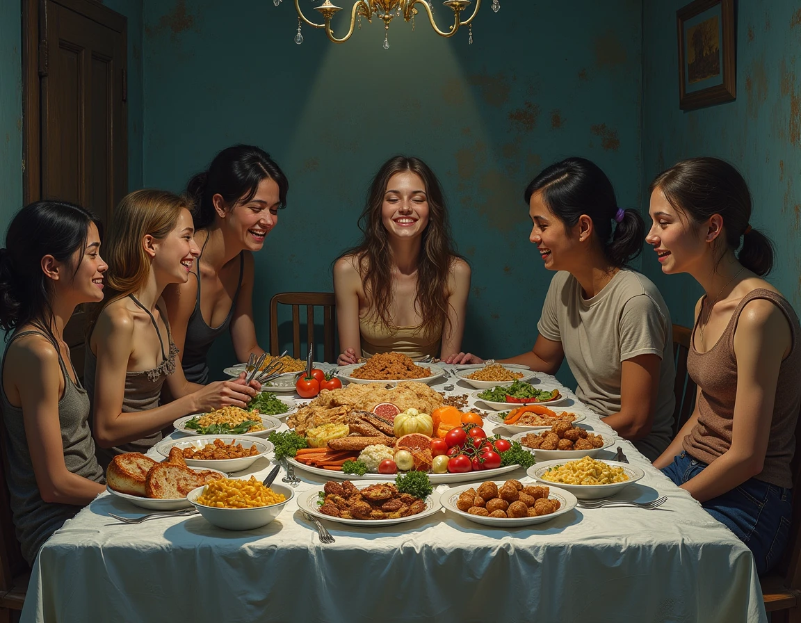 Anuncio publicitario sobre ensaladas wolking heathly, en la imagen son dos zombies comiendo en una mesa degustando una ensalada con colores llamativos y que su frase diga "ninoos muertos pueden resistirse" y que los zombies sean los de plantas va zombies 