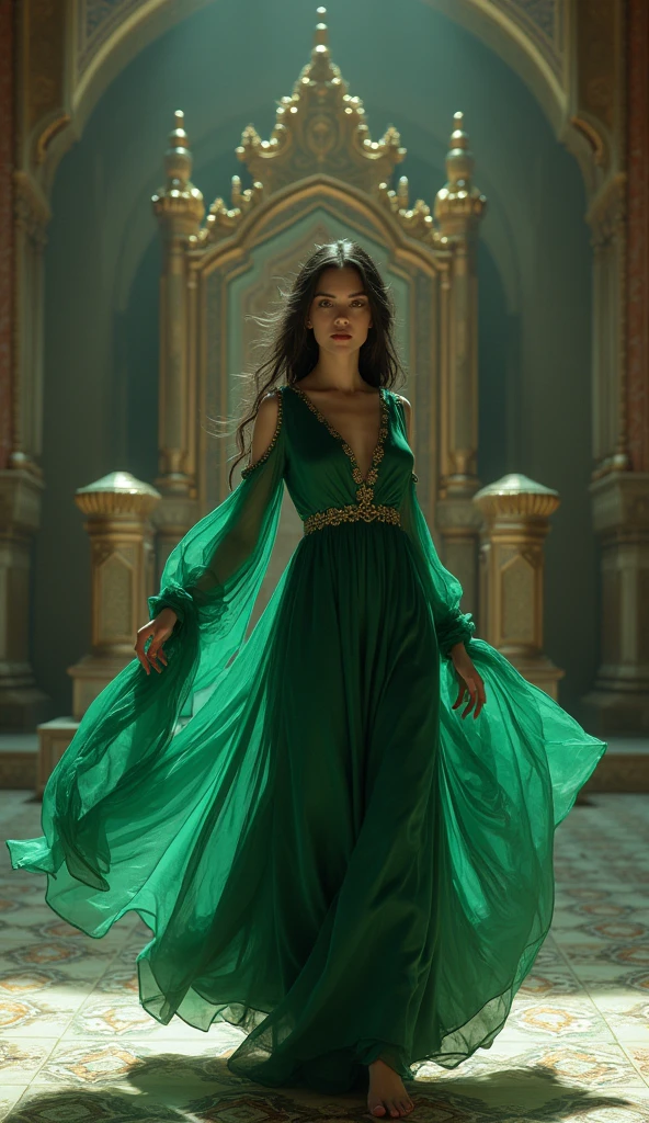 Adriana lima en Harry Potter (Slytherin)
