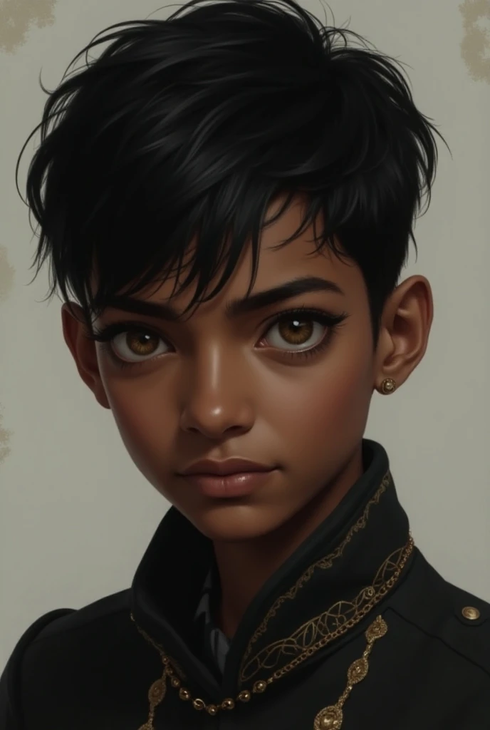 portrait of cutest black Michael Jackson baby boy illustration, photography,soft lighting, soft details, octane, artstation trending, ultra high detail, ultra realistic, cinematic,16k --auto --s2