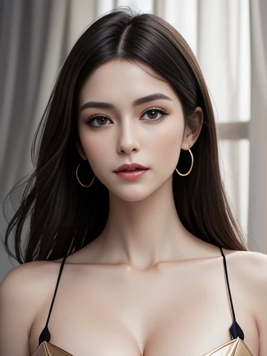 a beautiful girl, 1girl, detailed tattoos, beautiful detailed eyes, long eyelashes, big breasts, summer dress, (best quality,4k,8k,highres,masterpiece:1.2),ultra-detailed,(realistic,photorealistic,photo-realistic:1.37),intricate details,beautiful skin,highly detailed,extremely detailed,cinematic lighting,dramatic lighting,natural lighting,warm colors,vibrant colors,vivid colors
