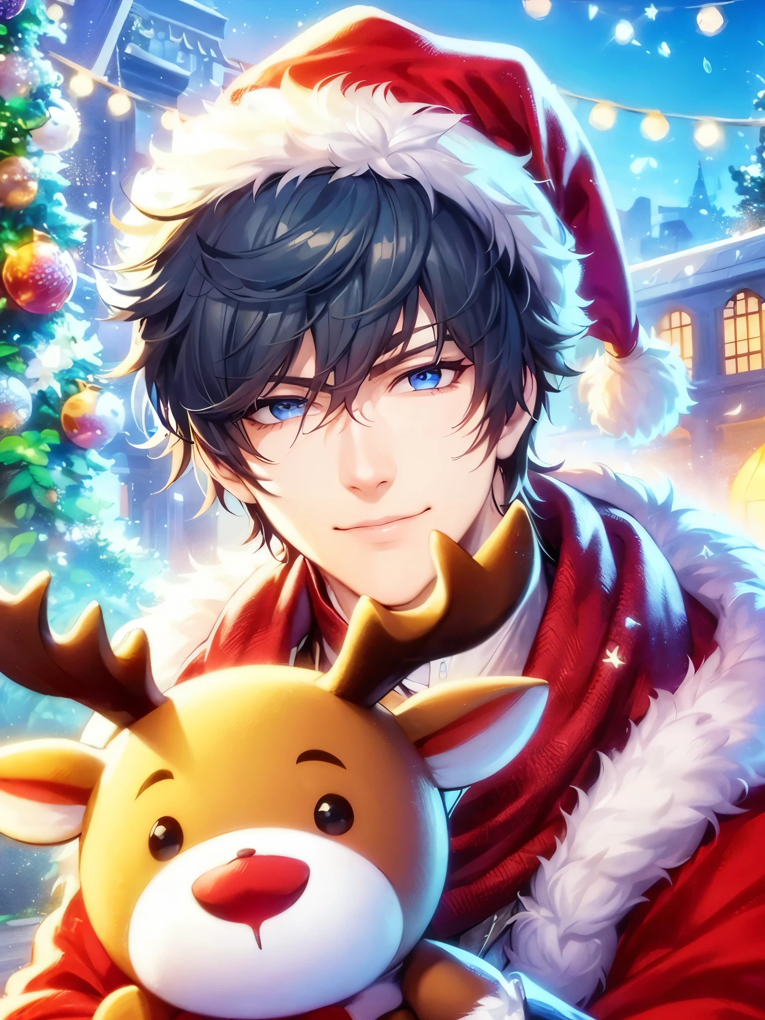 a handsome guy、Serious expression、Cool and beautiful face、Highly Detailed CG Unity 8K Wallpaper, (super masterpiece, Beautiful person, well detailed face polluted smile, It's photorealistic, Hyperrealistic)Cool and handsome face