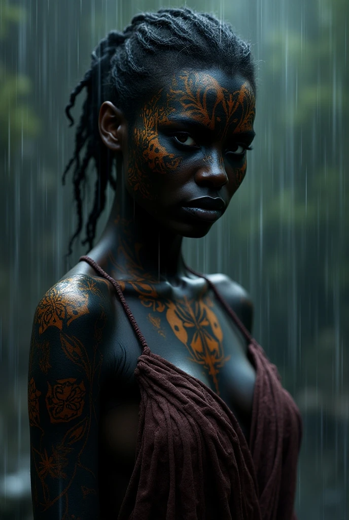 full body length,very bad babygirl, Wendigo in hell,native africa,evil temper,full body lenght shot,korean intricate details,,intricate details,realistic humid skin,extremely intricate details,
Epic Realistic, cinematic style,film grain,dramatic light,anatomically correct,
faded,eyes extremely detailed, high detailed eyes,High contrast,UHD,Retina,HDR,Cinematic,
soft colors, Technicolor,natural skin textures, hyper realism,textured skin, 
hyper detailed,High contrast,Realism,Ultra Detailed,irina yermolova,
close full body shot, masterpiece,faded,8k resolution,RAW, Nikon Z9,photosnap in action,extremely photorealism,extremely dangerous landscape,strange scary eden