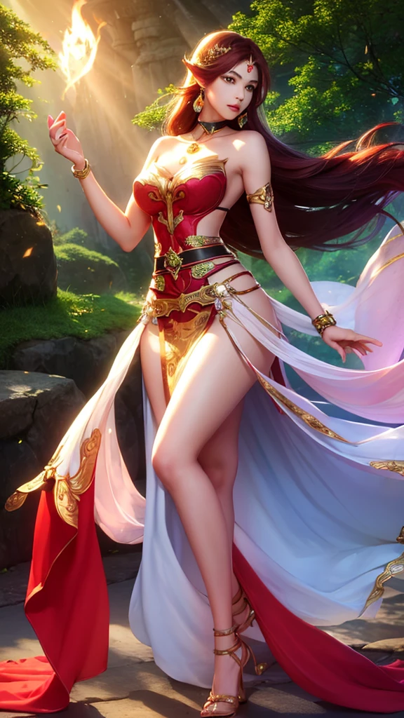 (8k, RAW photo: 1.2), best quality, very high resolution, dramatic angles, (detailed color splashes fluttering), (illustration),(((1 girl))),(long hair),(rain:0.9),  (hair decoration: 1.4), there is an ancient palace beside the girl, (((nude))), (focus), color ink wash painting, (color splash), colorful splash, (((colorful))  ), (sketch:0.8), Masterpiece, top quality, beautifully painted, very detailed, (noise removal: 0.6), [ink splash], ((ink refraction)), (beautiful detailed sky), moon, very,  detail, (masterpiece, best quality, highly detailed CG unity 8k wallpaper, masterpiece, best quality, highly detailed), (Lycoris radiata),