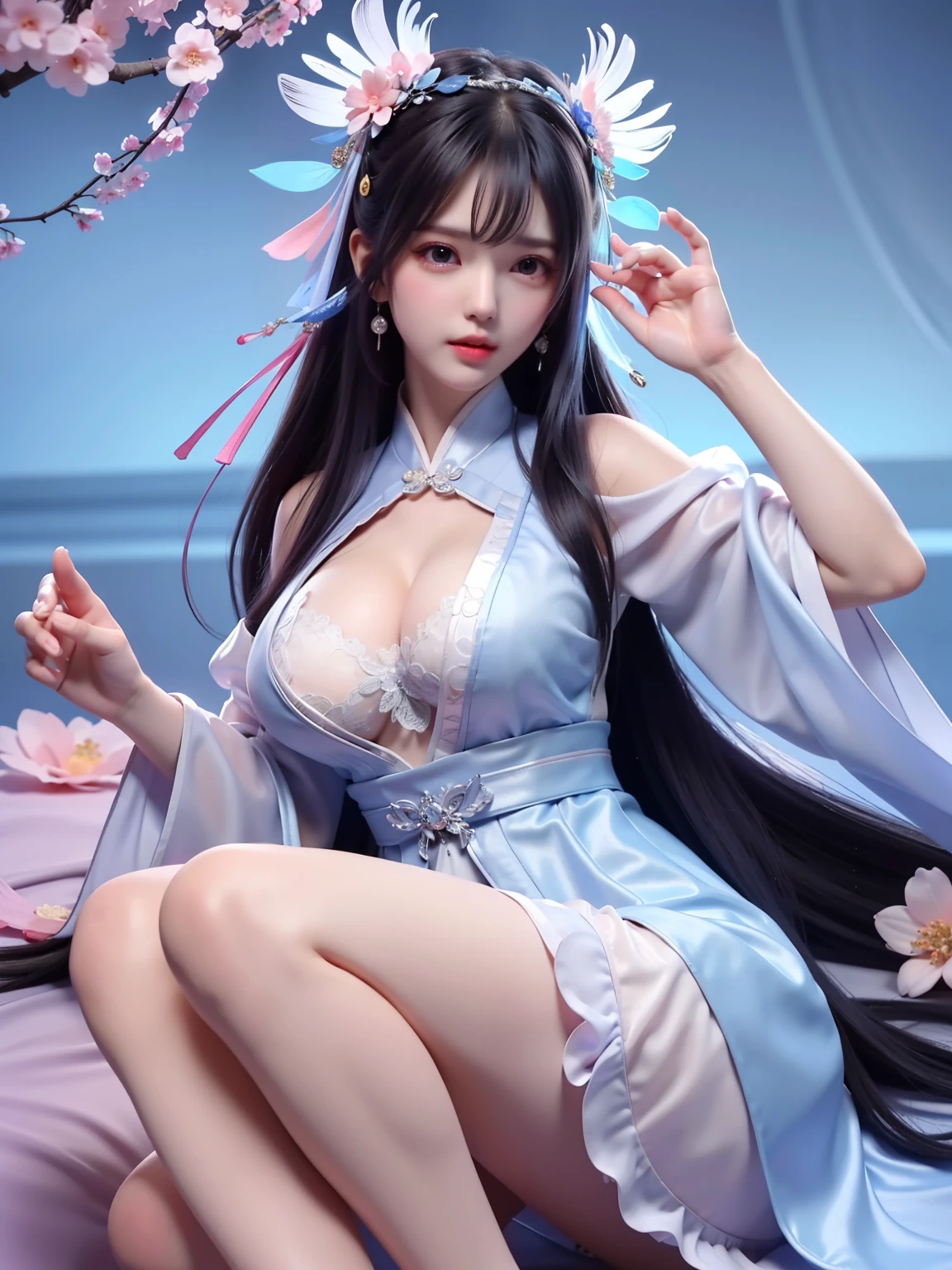 a princess 10 yeald old cute, Wet-breasted Tong dynasty chinese dress, All pictures, Wet body of thin silk fabric, Thin silk lace petticoat,she being marturbate, (huge ,cleavage),petticoat, white pink, blue ,best qualtiy,tmasterpiece,ultra high resolution,(Realism:1.4),RAW photogr,(True skin texture:1.3),(filmgrain:1.3),(Selfie angle),1个Giant Breast Girl,Beautiful eye and face details,tmasterpiece,Best quality at best,exposing thighs,Bigchest and ,The chest is more exposed,long detailed hair,above looking down facing at camera,short dressPrincess Eyes,Super big eyes,Detailed face,shiny pupils, randome color, dress short, , thin through skin silk fabric wet bodInnocent Zeroy, thin silk shirt lace petticoat,high heels
