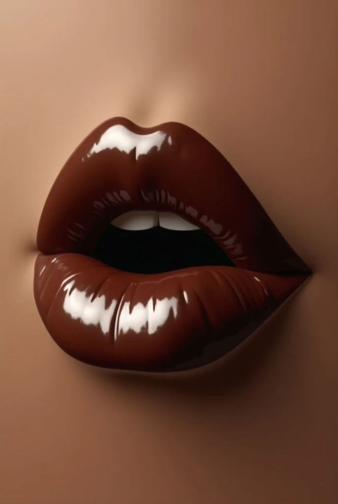 high quality image, lip gloss, darker skin tone, beautiful skin, seductive lips,