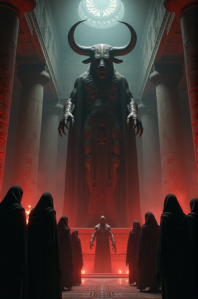 Horror inside the temple