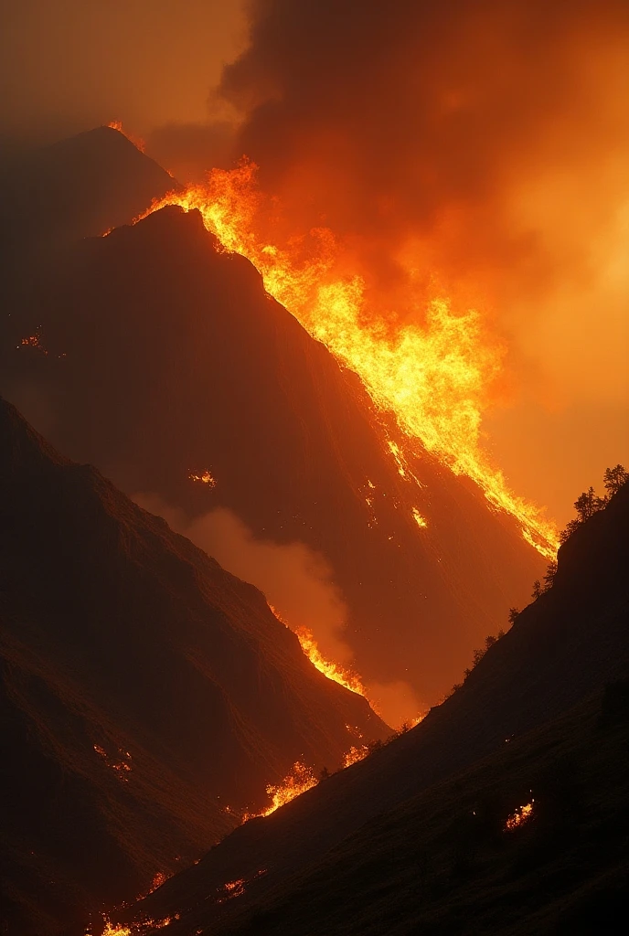 earth on fire