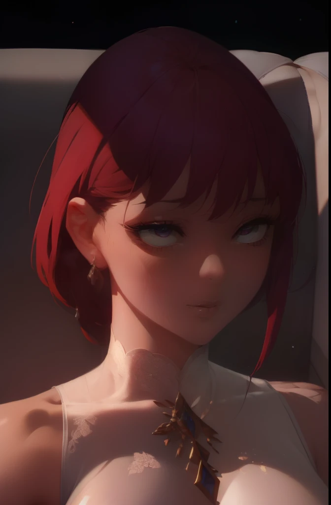 halo ((((masterpiece, from 22 years old The best quality, Ultra High resolution)))), a girl, happy, Standing, (Red hair,), long haircut, pale skin, ((cosmic eyes)), (((bright_eyes))), (((ultra detailed eyes:0.7, beautiful and detailed face , detailed eyes:0.9))), ((centered)), (plano general), in front of the spectator, (((indoor, white couch))), medium breasts, looking at the spectator, ((Ojos medio cerrados)), (( perfect hands )), (((head:1, arms, hips Given, Elbows, thighs, Given))), ((hands to the sides)), dynamic eyes, beautiful lighting , ,l, bottom, ((defined theme)), 2, (head tilt), (((Cold))), ((dynamic)), ((( high contrast))), (arrogant smile), (affected smile), evil smile tie, Clinging to you, Absorbing your energy, full body, (( energy redirected to your hands )), dark energy from the ground , energy redirected to your hands , ((white leotard), from above, Big thighs, small waist, hip bones, Beautiful woman, Red hair, rain, wind, space, big breasts shirt, ( from 22 years old The best quality,4k,8K, High resolution,masterpiece:1.2),ultra detailed,(realistic,photorealistic,fotorrealistica:1.37),HDR-10, high definition studio lighting ,ultrafine paint, sharp focus, Physically based representation Extremely detailed description,Professional vivid colors,bokeh, Very detailed face , beautiful and detailed eyes, Beautifully detailed lips, Extremely detailed eyes and face, long eyelashes, elegant expression, sensual pose, dramatic lighting , ethereal atmosphere , piel bright, Exuberant atmosphere, lust ambient, heading her head to you, (fullbody), detail of the hip bone , leg visible , from below, session, from above , hands up
