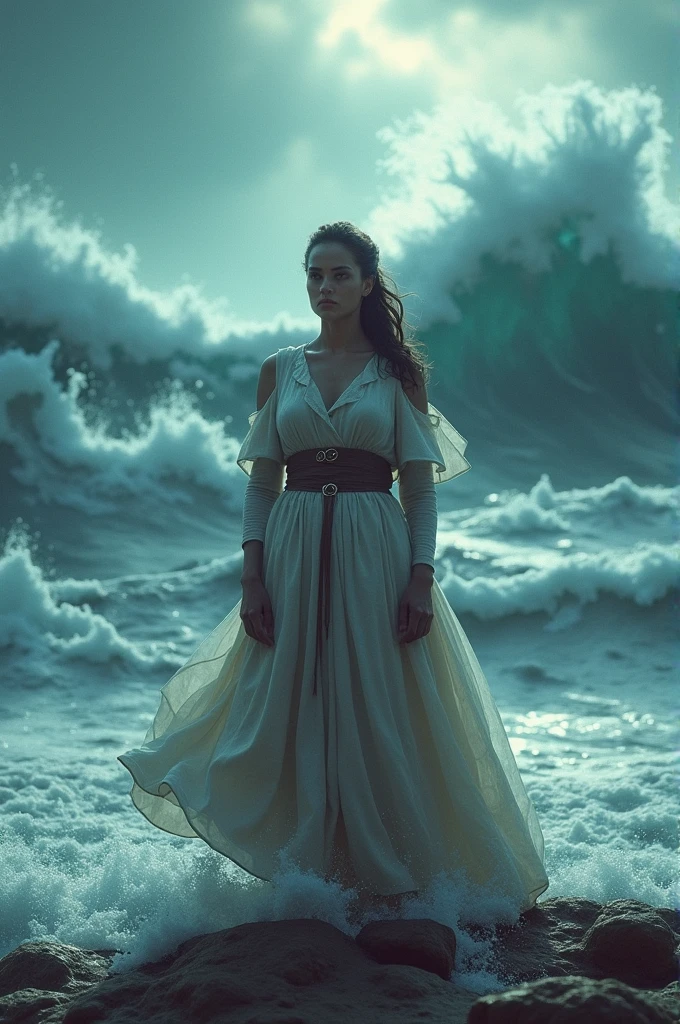 score_9, score_8_up, score_7_up, BREAK, (1girl), (milf), (big breast), (cape, hood), (long shawl:1.2) detail blue eyes, power of water. Imagine serene lakes, raging seas, water elemental creatures, or underwater realms, very detailed, amazing quality, intricate, cinematic light, highly detail, surreal, dramatic, galaxy fantasy colors, spell magic, dynamic, harmony, vivid colors Create an ethereal and majestic image, create magic, pose
