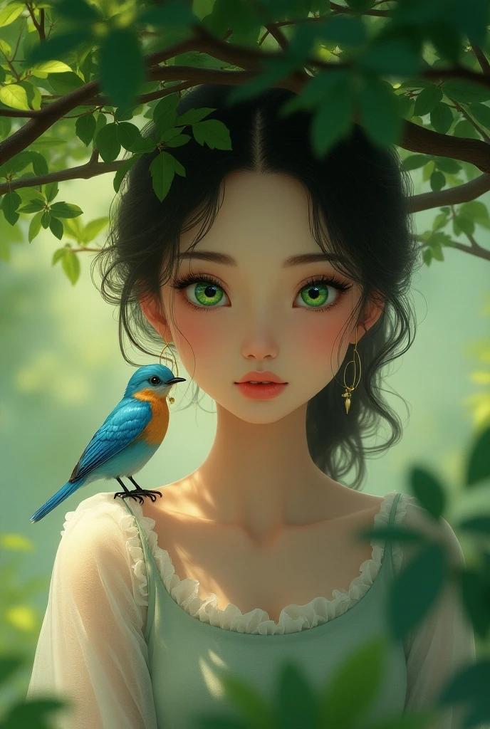 fashion photography portrait of blue human avatar, in blue lush jungle with flowers and birds, 3d render, cgi, symetrical, octane render, 35mm, bokeh, 9:16, (intricate details:1.12), hdr, (intricate details, hyperdetailed:1.15), (natural skin texture, hyperrealism, soft light, sharp:1.2)
