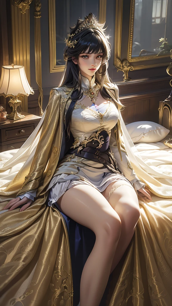 (masterpiece, top quality, best quality, official art, beautiful and aesthetic:1.2), (1girl), extreme detailed,colorful,highest detailed, official art, unity 8k wallpaper, ultra detailed, beautiful and aesthetic, beautiful, masterpiece, best quality, (zentangle, mandala, tangle, entangle) ,holy light,gold foil,gold leaf art,glitter drawing, PerfectNwsjMajic