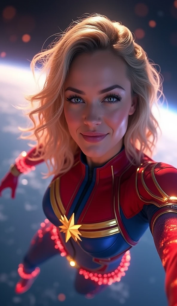 (masterpiece:1.3), (8k, Realistic, RAW Photos, highest quality: 1.4), Absurd, Charm, Ultra-high resolution, Ultra-realistic, Very detailed, Golden Ratio, (Realistic), (Best Shadow), Low contrast, (Complex:1.4), Side lighting, 8K, Beautiful Face, (Realistic Face), Beautiful hairstyle, Realistic eyes, Beautiful fine details, (Realistic Skin), Beautiful Skin, (One girl), ((Brie Larson, CAPTAIN MARVEL)), (Accurate hand and finger depiction), (Blonde Long Hair:1.3), ((Eyes closed:1.0)), (saliva:1.1), (Ecstasy:1.2), Flushing, (Sweat), NSFW ((fellatio)), (Blowjob face), ((deep throat:1.2)), BREAK ((1boy, 1penis:1.1, 2 thick penises:1.0)), ((Bust Shot)), (Head-on view)