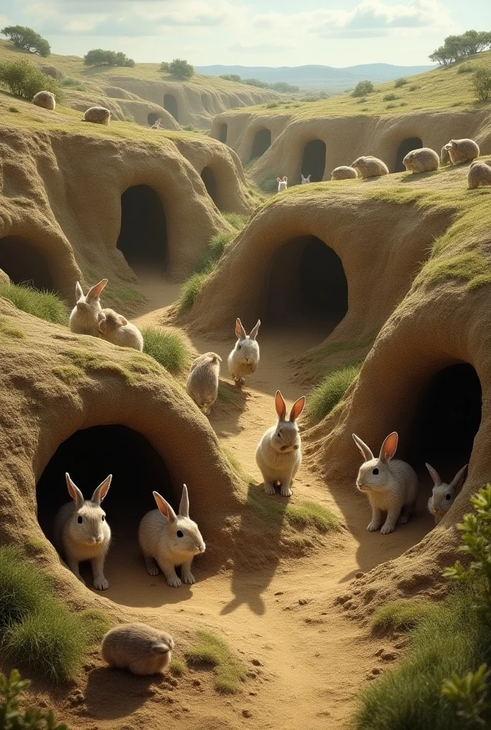 I need it to be more realistic and to see the burrows cut in the same ...