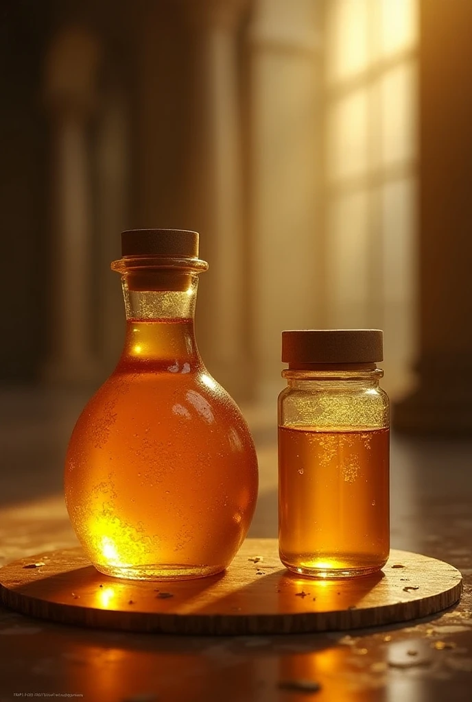Honey from above rolls down from the wall, Pours, thick, delicious, amber color, sticky , Superb