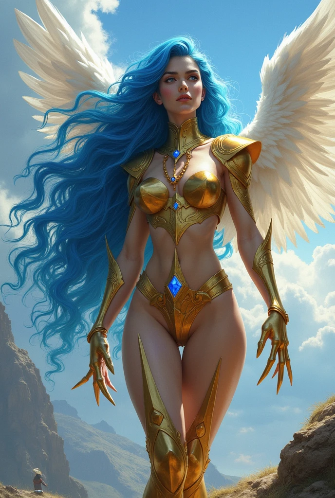 4k, High Resolution, Masterpiece, Realistic, Best Quality, The World's Best Picture Quality Of Ultra-8k, Digital Drawings Photorealistic Drawing, [:( Facial Details: 1.2:0.2], Anthro, Gleaming Body, Nude, Angelic Halo Emanating Soft Light, Glowing Cosmic Halo Surrounding The Goddess, Serene Expression With Radiant Eyes, Long-flowing Hair Cascading Down, Delicate Features On The Goddess' Face,(Beautiful Goddess), (Big Muscles), (Muscular Thighs), (Big Penis), (Large Penis), (Veiny Penis), (Massive Penis), (Saggy Balls), (Big Boobs), (Massive Boobs), (Erect Nipples), (Abs), (Thick Thighs), (Wide Hips), (Muscular Legs), (Tall Figure), (Colorful Skin), (Wings: 1.4), Shimmering Light, Ethereal Beauty, Angelic Wings, Radiating Power, Otherworldly Protection, Divine Aura, Majestic Presence, Regal And Awe-inspiring, Enchanting And Mesmerizing, Transcendent Splendor, Divine Essence, Opulent And Resplendent, Intricate And Exquisite, Ethereal And Supernatural, Shimmering And Luminescent, Intricate Detailing, Magnificent And Grand, Divine Radiance, Sacred And Majestic, Celestial Glow, Heavenly Brilliance, Intricate Metallic Carvings, Celestial Elegance, Heavenly Luminescence, Divine Opulence, Enchanting Ornamentations, Cosmic Halo, Angel Halo, Extreme Cosmic Storm Style, Full Body, Translucent And Reflective Skin.