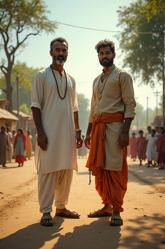 Make me a Disney Pixar character. I am a 20 year old Telugu boy. Put me in traditional South Indian male clothing that is regional to Andhra Pradesh. Make me look like a film director