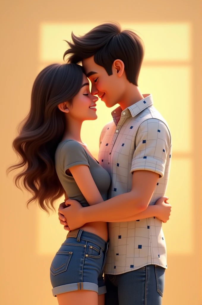 I want to make a video with 2 photos coming to life and hugging