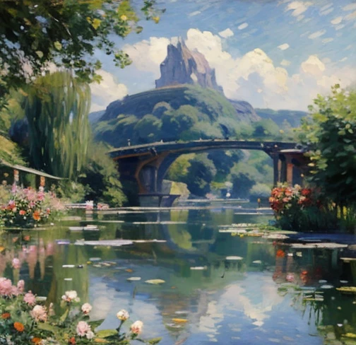 Impressionism、Monet、scenery、masterpiece、