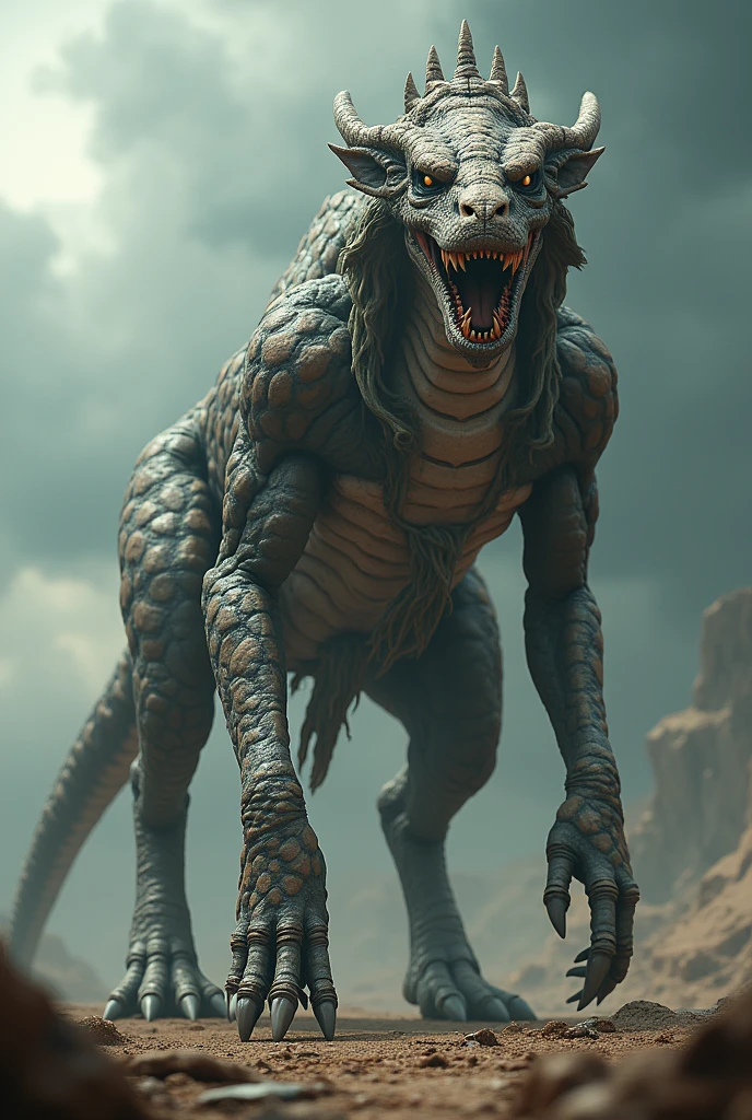 Monsters in the desert