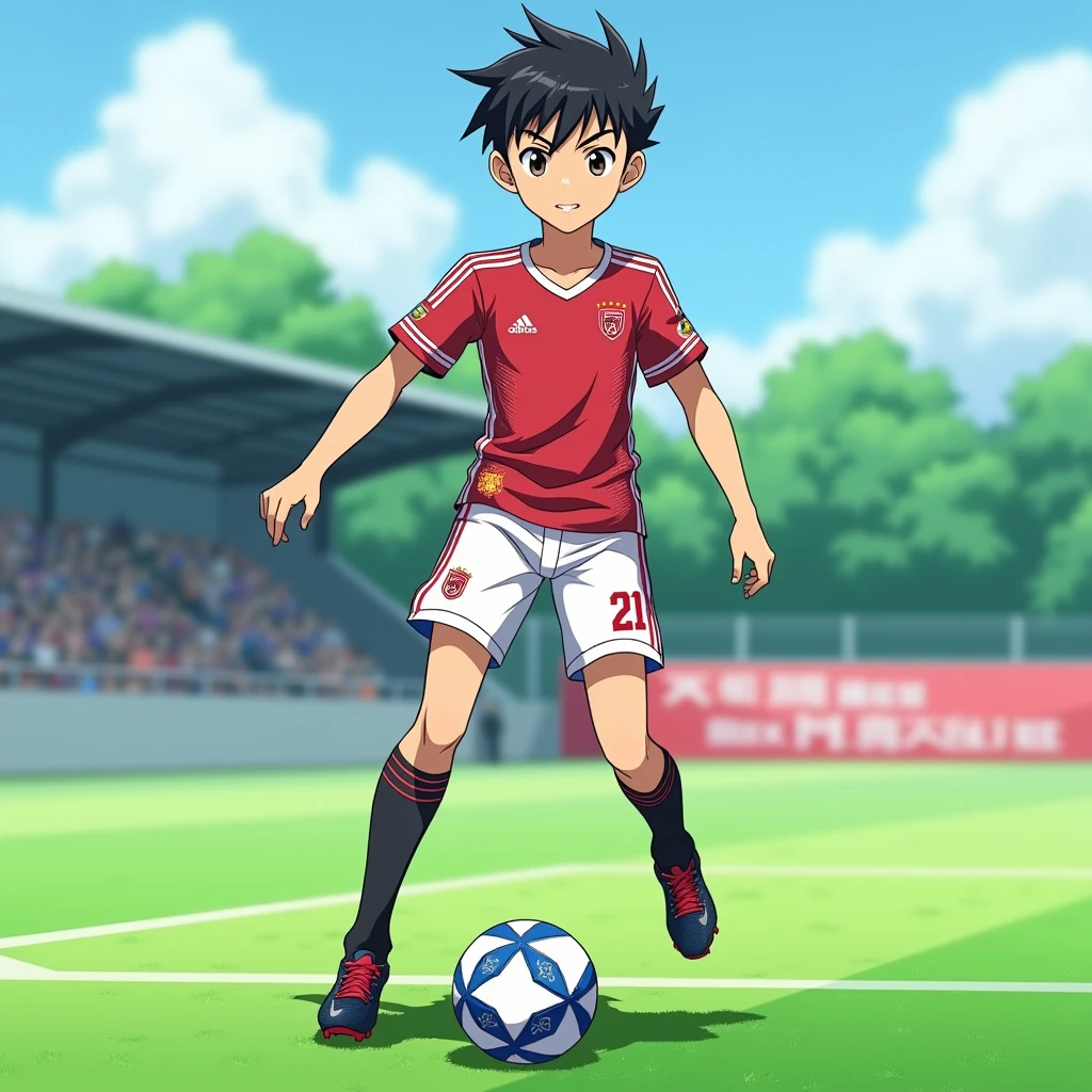 anime boy,Nagi Seichirou, soccer uniform