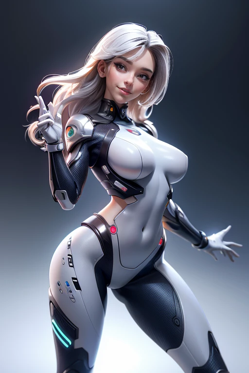 (The best quality,A high resolution,ultra - detailed,actual),Ariana Grande cyborg white plastic transparent mechanical,(Cabello white canoso :1.4), cyber girl with a gun in a futuristic setting, cyberpunk 2.0 and. o model girl, cyberpunk beautiful girl, female cyberpunk anime girl, Cyberpunk Girl, cyberpunk anime girl, dreamy cyberpunk girl, digital cyberpunk anime art, cyberpunk art ultrarealistic 8k, Cyberpunk art style, cyberpunk themed art, cyberpunk judy alvarez, in cyberpunk style, beautiful cyberpunk woman model, (Ariana Grande :1.4), (Ariana Grande :V2.1), (perfect anatomy :1.4), (cinematic lighting :1.4),( pose vaquero), Epic Fantasy Art Style HD, 4K fantasy art, epic fantasy digital art style, epic fantasy art style, Fantasy Woman, epic fantasy art portrait, Epic fantasy style, hyperrealistic fantasy art, hd fantasy art, Epic fantasy character art, epic fantasy art, in style of dark fantasy art, epic fantasy digital arts, (cyborg white mecánico plastic transparent :1.4),( cyborg white plastic transparent :1.4), (Ariana Grande V2.5)