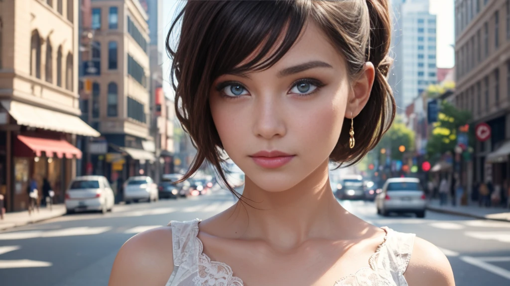 (masterpiece, best quality , 8k), mature woman, fashion perfection , upper body, frontal, A faint smile, busy city street, finely drawn , Realistic, ultra high definition, 3D image, ultra high definition, smooth skin , Wearing a very detailed , High quality, high details, high res, Out of Focus Background , Standup, Blue eyes, Solo, female,celeb fashion,celeb, cowboy shot , Emotional Feeling Photo,masterpiece, high res, Top Quality, Detail, ultra high definition, European style beauty, heavenly beauty, superior expression  