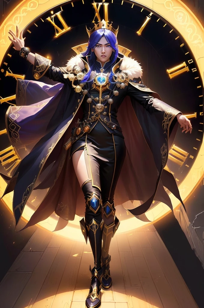 (masterpiece, superior quality, best quality, official art, beautiful and aesthetic), Brazilian, black, detailed face, sexy body, long black hair, full body, violet top and pants, celestial, cosmic, extremely beautiful, highly detailed , (galactic in background), light effects, more detailed, floating particles, ancient runes, geometric patterns, witch powers, mana, shadows, fog, smoke, fantasy, charm, epic atmosphere