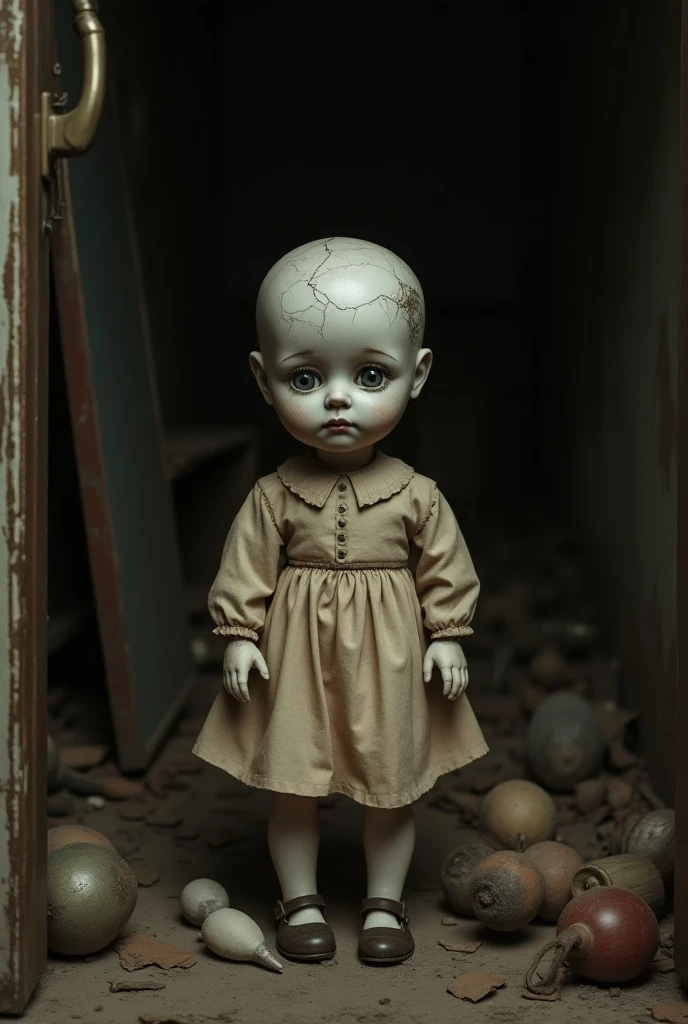 Doll on drawr