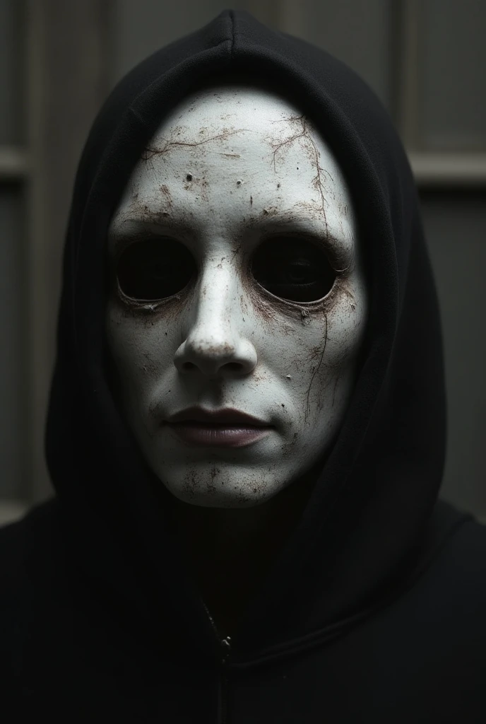 broken mask falling off face trapstar style