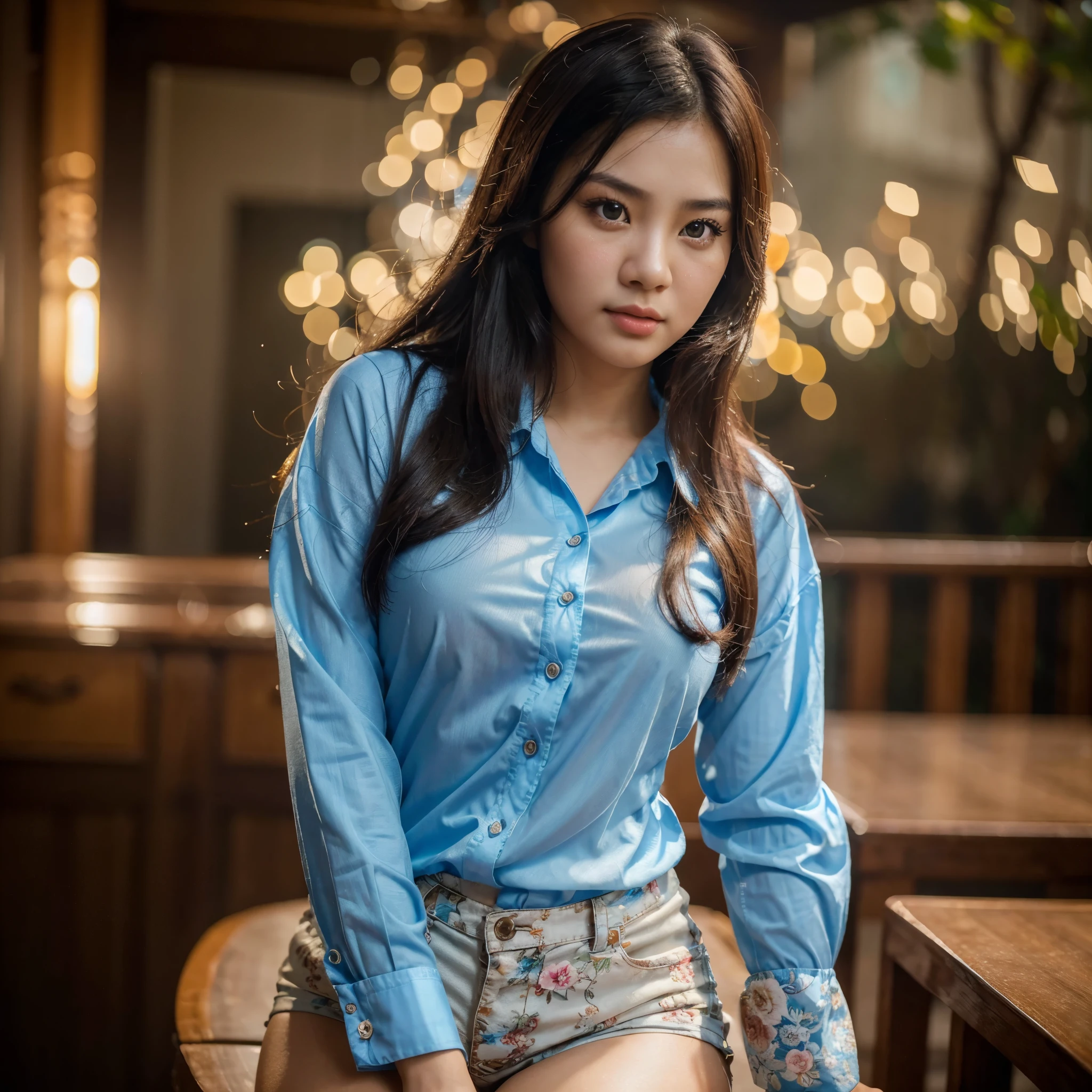 A beautiful Indian Japanese korean girl