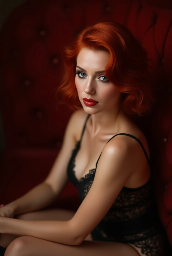 redhead pornstar, misa