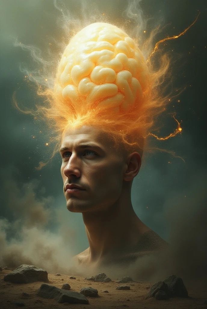 A man's brain