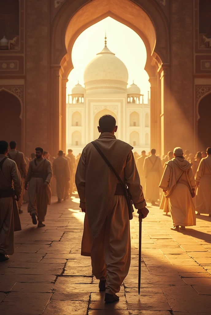 In Delhi, Tenali was welcomed and settled in the royal guest house.