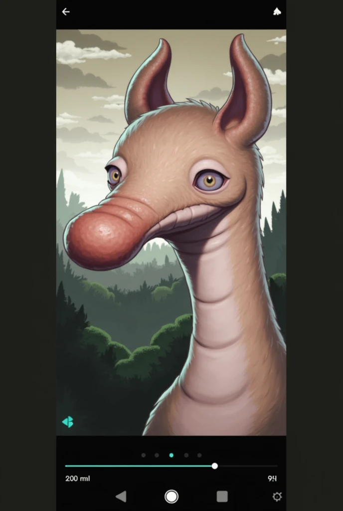 (solo,female,rhino,anthro),(naked,standing,big curves,front view,hands behind back,huge ass,huge breasts),(simple background),(e621),(by buta99),(best quality,ultra-detailed,realistic:1.37),(portrait),(muted color palette),(soft, diffused lighting)