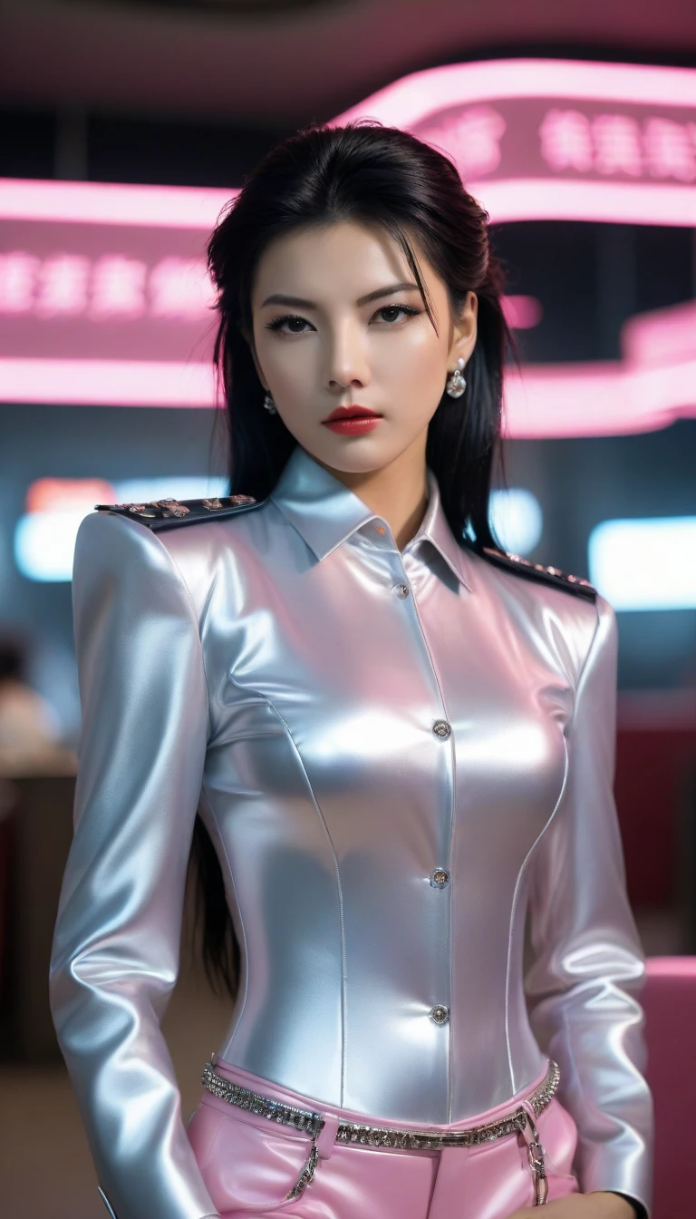(tmasterpiece,k hd,hyper HD,4K)brunette color hair,14 years old Japanese girl,Uniform skirts,Emphasize the lips,Big white mouth,Soft lips,Glossy lips,The girl has fair and tender skin,Soft hair like slippery silk,Sparkling,Almost reluctant to look away。But you know,She wears a sun dress!Imagine that,She just wore a nightdress to go shopping in the bustling Sanlitun,One can't help but want to take a closer look。Take a closer look, desi,Her nightdress is quite fashionable,The skirt flutters in the wind,It's like adding a touch of energy to the whole street,Sit on a crocodile skin train,Face-to-face perspective,(From the angle below),Sit in a train crocodile leather seat,sitting in front,Lip zoom camera,head portrait,Head down and sleepy-eyed,looking at the viewer only", best qualtiy, hyper HD, (realisticlying:1.4),, A high resolution, the detail, RAW photogr, Sharp Re, Nikon D850 Film Stock Photo by Jefferies Lee 4 Kodak Portra 400 Camera F1.6 shots, Rich colors, ultra-realistic vivid textures, Dramatic lighting, Unreal Engine Art Station Trend, cinestir 800,