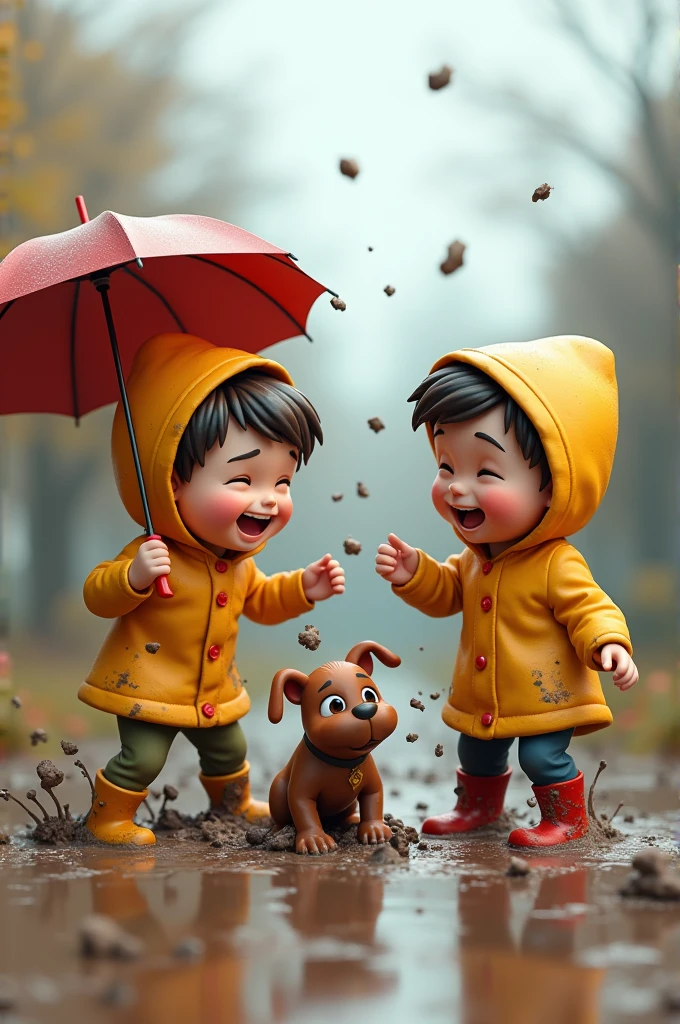 for kids poem Jumping in the puddles, one, two, three,
Rainy days are fun, just wait and see!