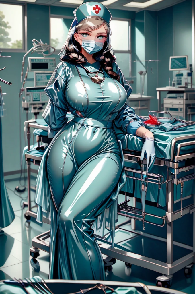 nurse uniform,hospital, latex nurse suit,nurses,busty,elbow gloves,labcoat,black hair woman,blueeyes , gigantic ,medical instruments,asian nurse,two nurses,speculum,examination room,oversize ,big ass ,strap on, lay on table ,legs spreaded,giving birth,gyno chair , dentist,Milf,latex,yellow uniform,oversize breasts,diaper