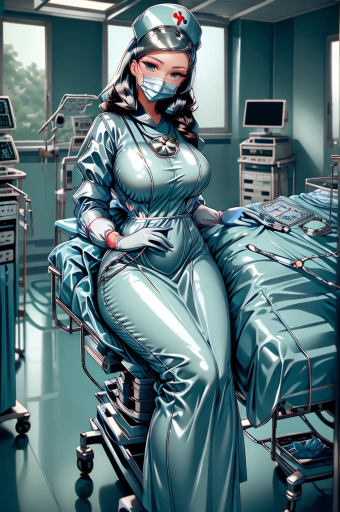 nurse uniform,hospital, latex nurse suit,nurses,busty,elbow gloves,labcoat,black hair woman,blueeyes , gigantic ,medical instruments,asian nurse,two nurses,speculum,examination room,oversize ,big ass ,strap on, lay on table ,legs spreaded,giving birth,gyno chair , dentist,Milf,latex,yellow uniform,oversize breasts,diaper