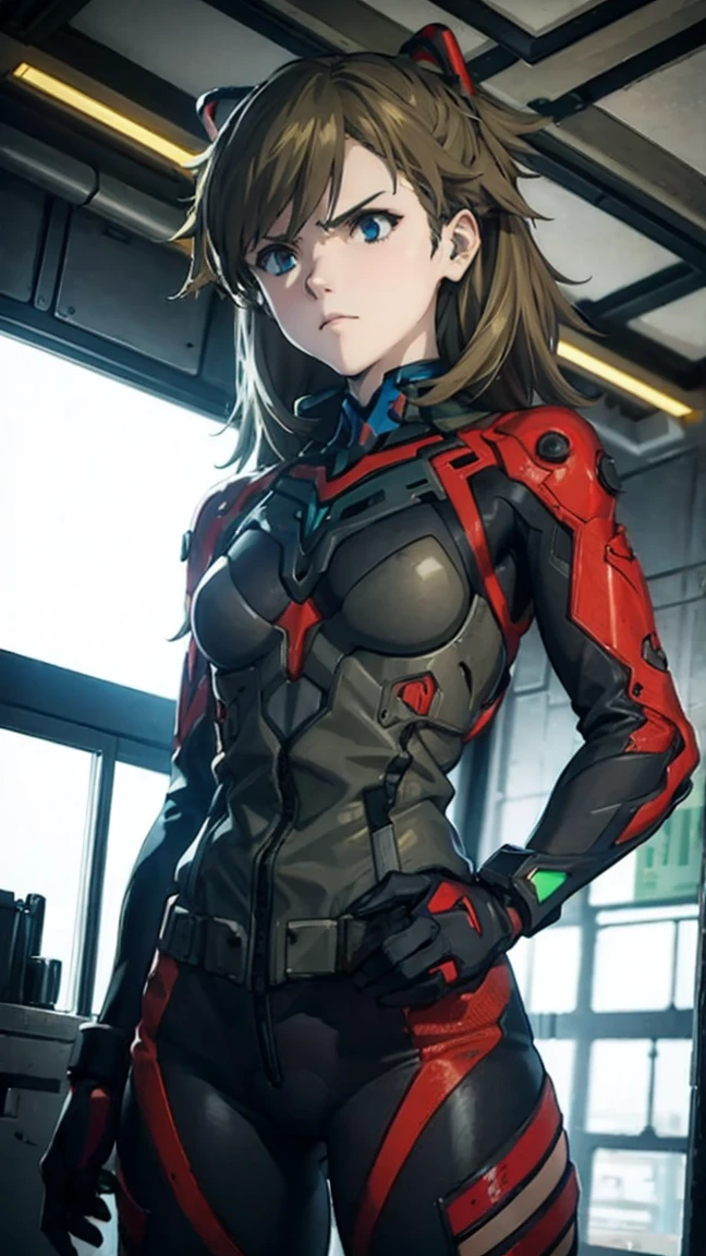 Mechanical Wrist Worker Girl (art by Yoji Shinkawa)