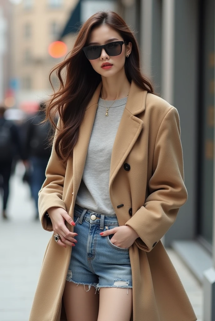 Korean fashion woman