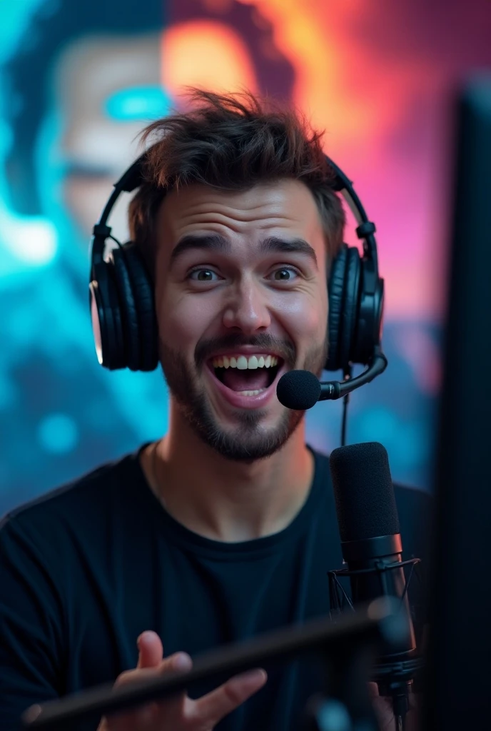 Monesy, a renowned Counter-Strike 2 pro player, in an unexpected and humorous twist, with his face completely covered in a thick layer of mayonnaise. 