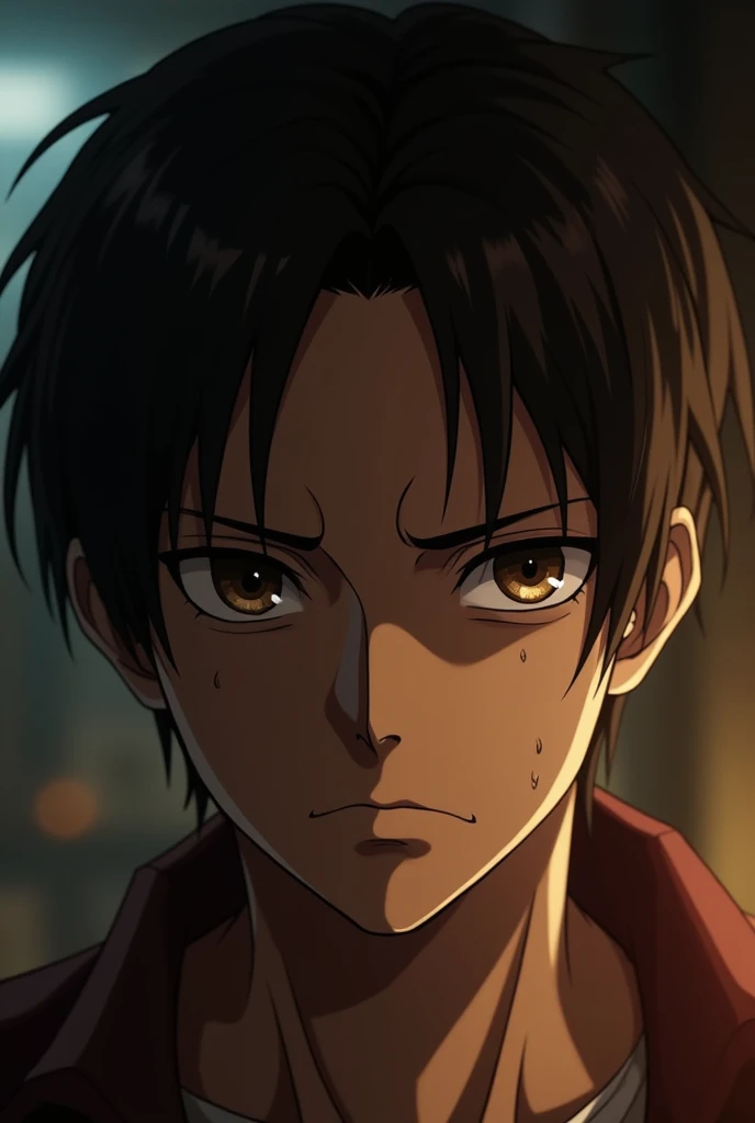 Generate hyper-realistic image of eren yeager